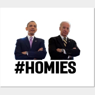 Obama Biden bromance Posters and Art